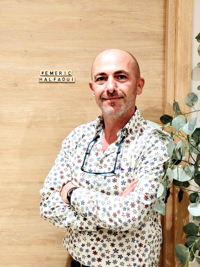 Portrait d'Emeric Halfaoui