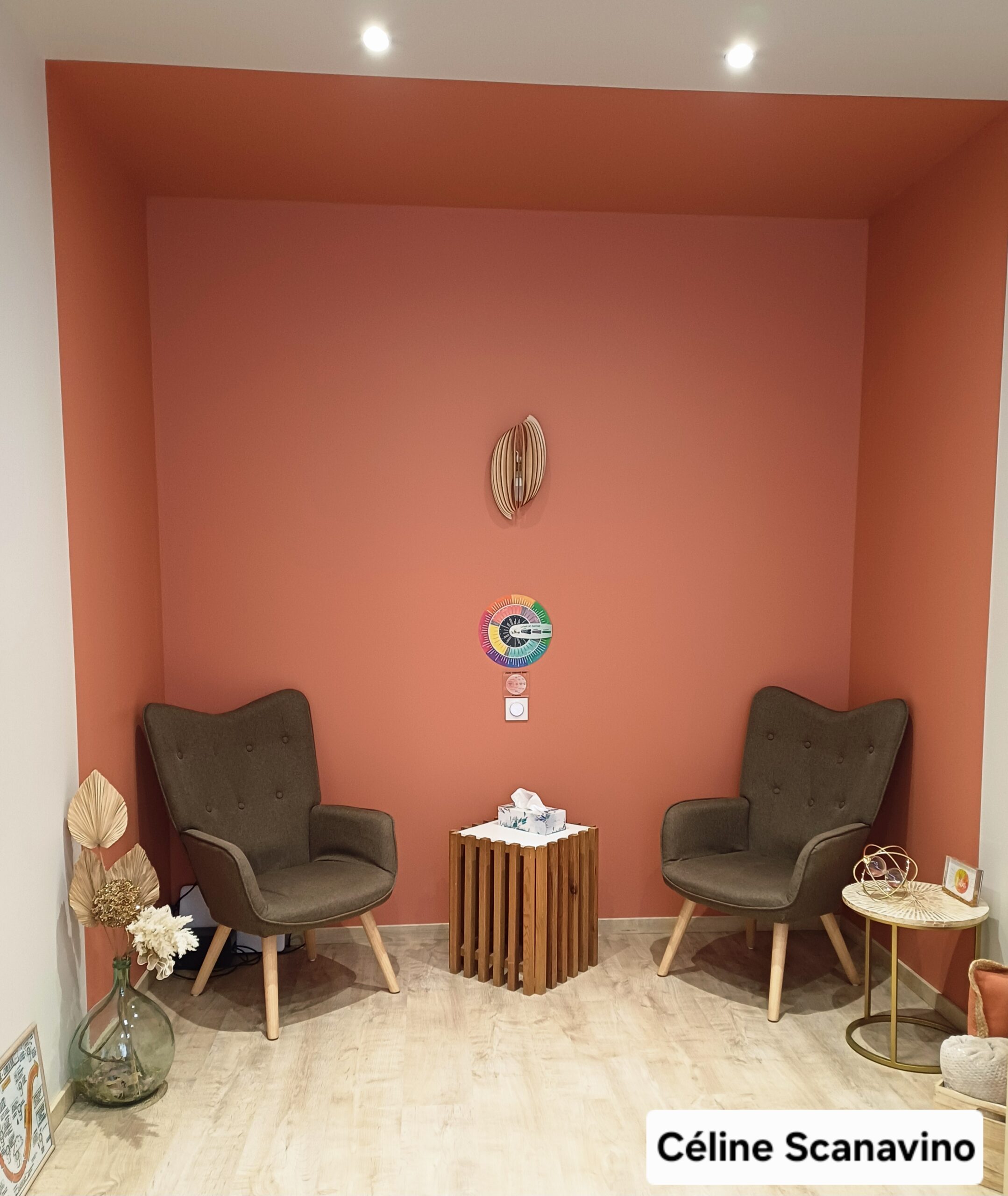 salle de consultation de Céline Scanavino